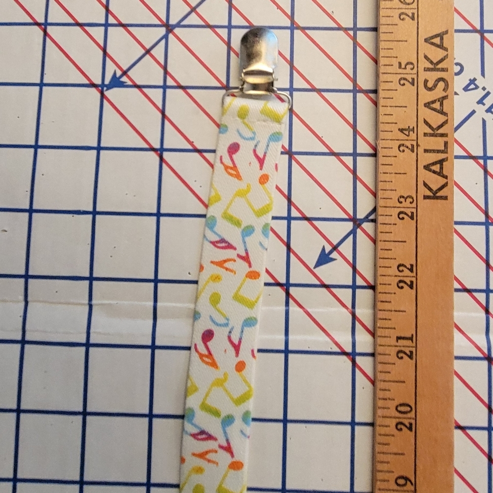 Musical note suspenders - Picture 2 of 4